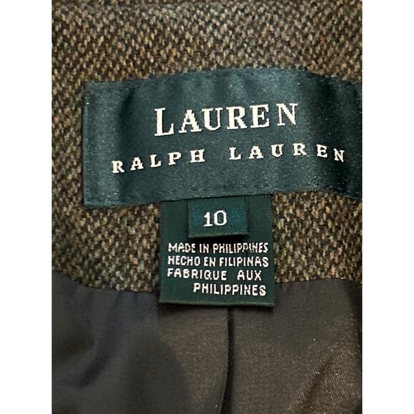Lauren Ralph Lauren Lamb's Wool Double Breasted Jacket - Picture 7 of 10